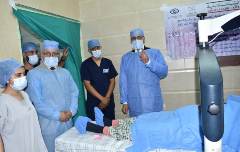 عامل إقليم اشتوكة آيت باها يواكب حملة طبية كبرى لعلاج “الجلالة