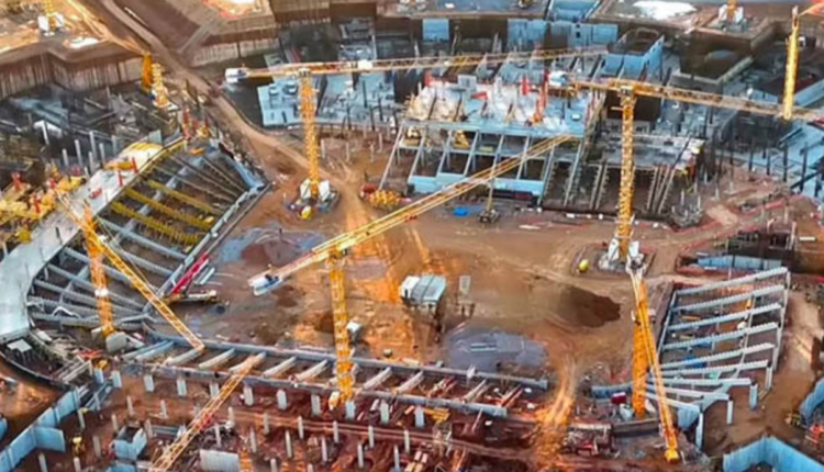  “آس”: بناء ملعب الحسن الثاني يتقدم بوتيرة سريعة