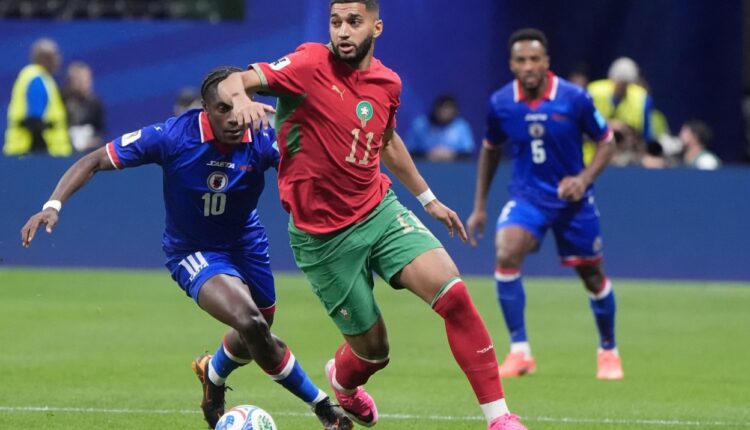  المنتخب المغربي يسقط هايتي برباعية ويتأهل وصيفاً للمجموعة