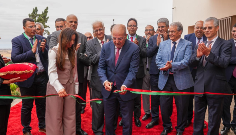  البواري يشرف على افتتاح المركز الوطني للموارد الجينية