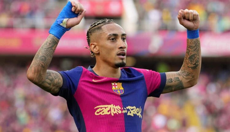  برشلونة يحسم موقفه من بيع رافينيا للهلال