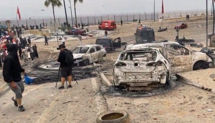  مواجهات بين راغبين في الهجرة والقوات العمومية عند معبري سبتة ومليلية