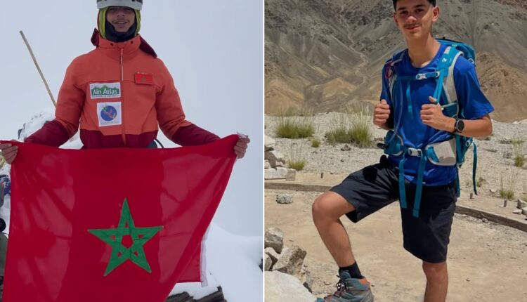  يوسف التازي.. مغربي في سن الـ15 يبلغ قمة “كانغ ياتسي 2” بالهيمالايا