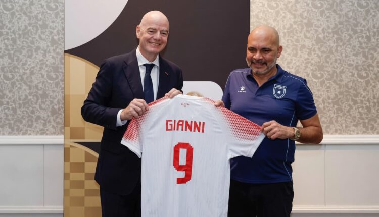  رئيس الاتحاد الأردني يتهم جياني إنفانتينو بالابتزاز
