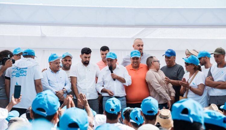 البوّاري يُطلق حملته من مسقط رأسه ويُراهن على خبرته في تدبير المياه لكسب ثقة الناخبين