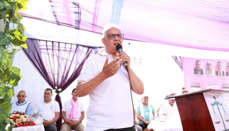  من بني جرفط.. بركة يستعرض رؤية حزب “الاستقلال” لتعزيز العدالة المجالية