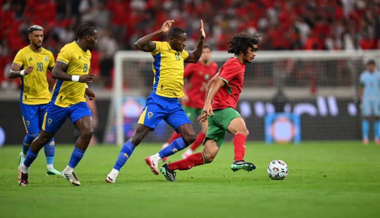  المنتخب المغربي يفتتح تصفيات “الكان” بثنائية نظيفة في شباك الغابون
