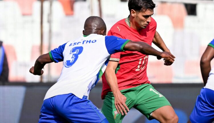  المنتخب المغربي يواصل انطلاقته القوية بتصفيات “الكان” ويسقط ليسوتو بثنائية